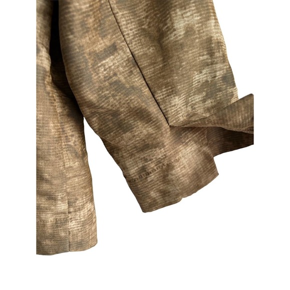 Coldwater Creek Size‎ 8P Open Front Camouflage 3/4 Sleeve Contemporary Jacket - Picture 4 of 8